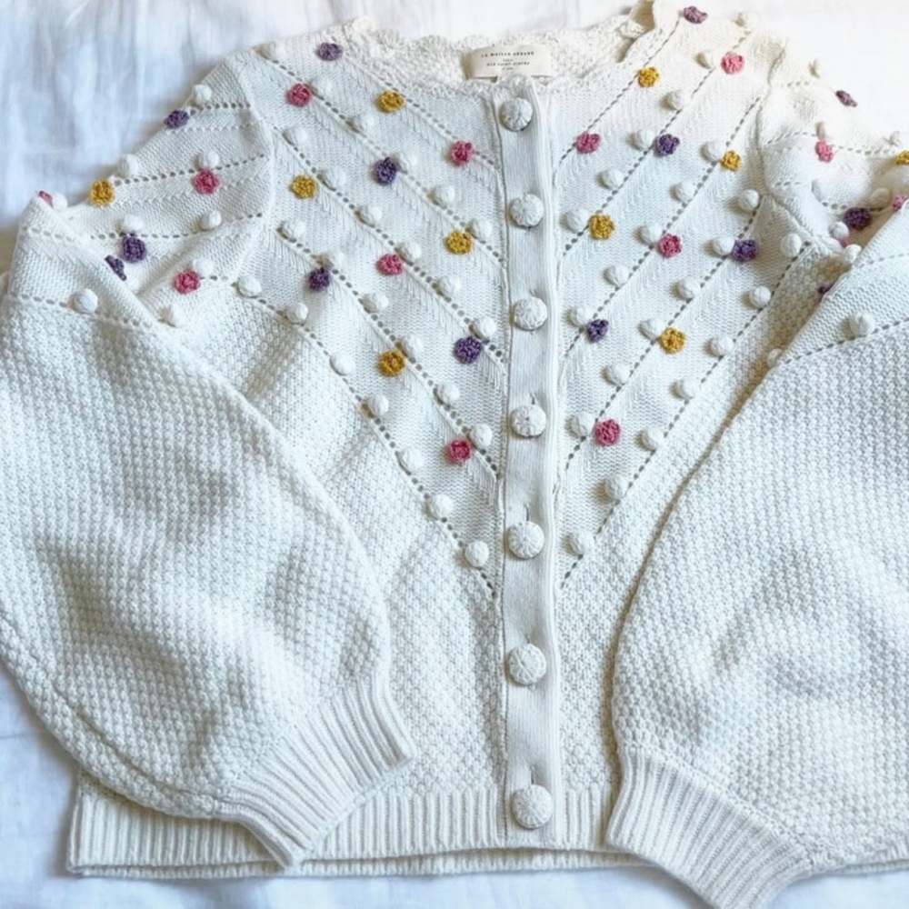 Sezane Jelani Cardigan sz M - Picture 3 of 6